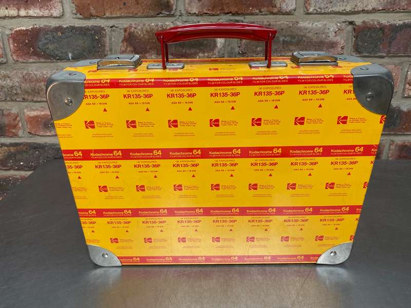 Kodak Metal Case Lot 2 Kodachrome 64 KR135-36 , vintage,collectors item, very rare,from the 70s