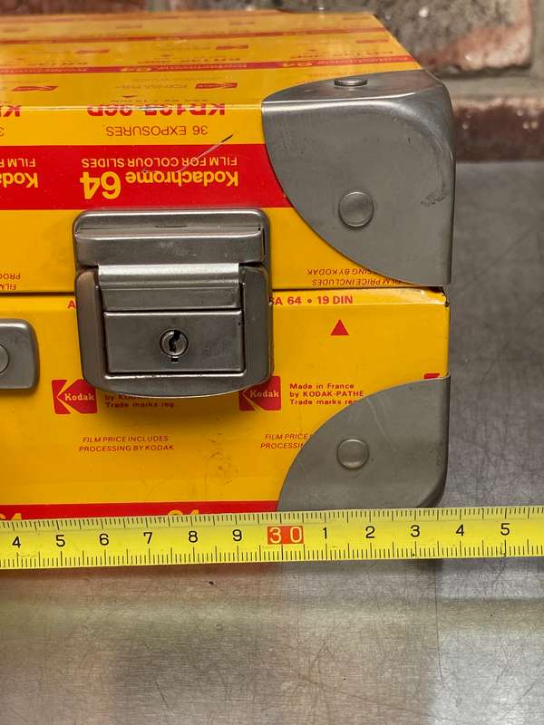 Kodak Metal Case Lot 2 Kodachrome 64 KR135-36 , vintage,collectors item, very rare,from the 70s