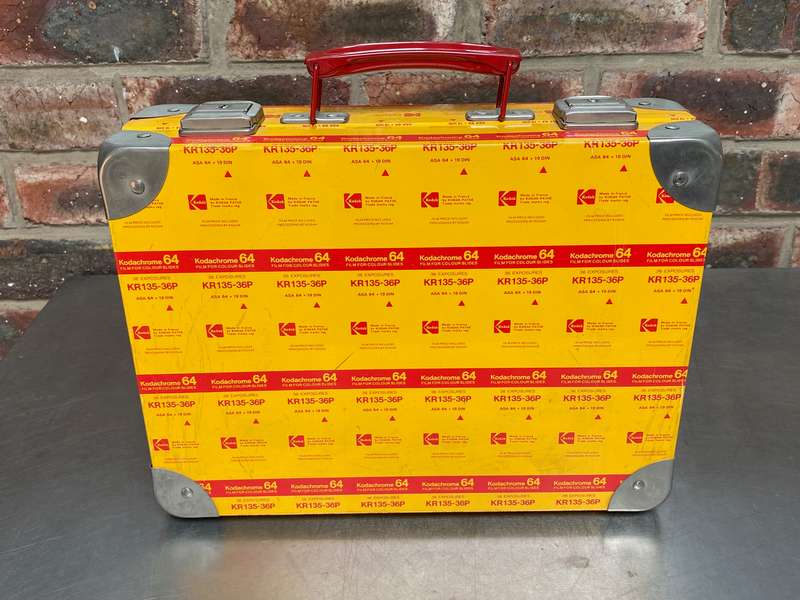 Kodak Metal Case Lot 2 Kodachrome 64 KR135-36 , vintage,collectors item, very rare,from the 70s