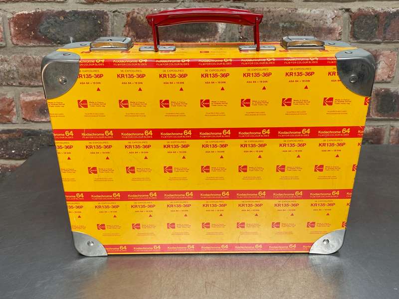 Kodak Metal Case Lot 2 Kodachrome 64 KR135-36 , vintage,collectors item, very rare,from the 70s