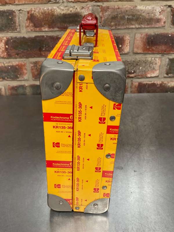 Kodak Metal Case Lot 2 Kodachrome 64 KR135-36 , vintage,collectors item, very rare,from the 70s