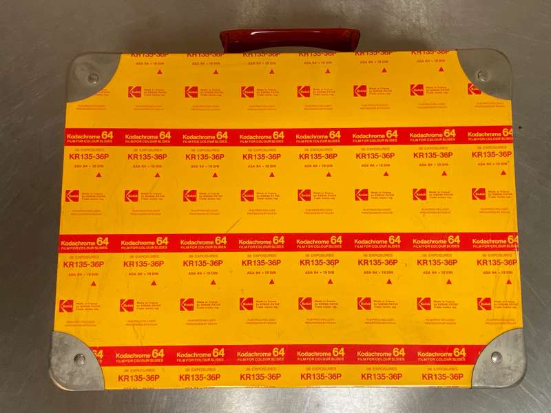 Kodak Metal Case Lot 2 Kodachrome 64 KR135-36 , vintage,collectors item, very rare,from the 70s