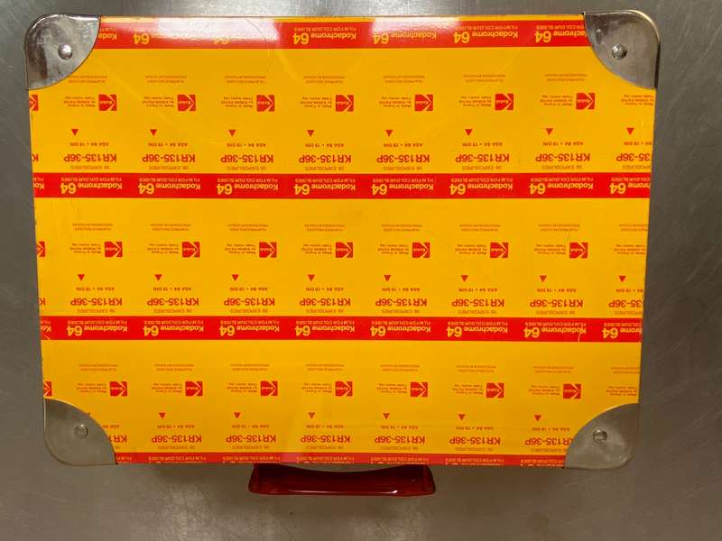 Kodak Metal Case Lot 2 Kodachrome 64 KR135-36 , vintage,collectors item, very rare,from the 70s