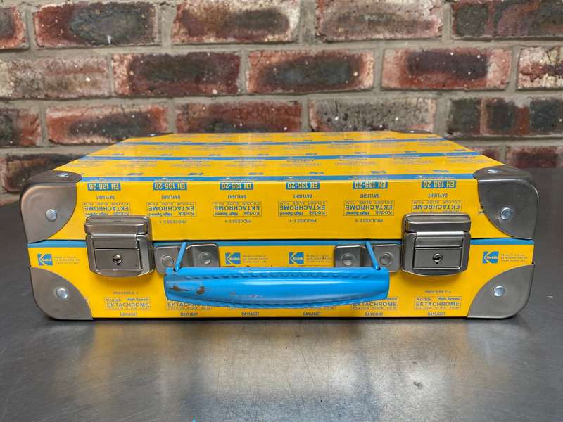 Kodak Metal Case Lot 1 Ektachrome 135-20 , vintage, collectors item, very rare, from the 70s