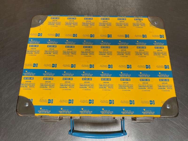 Kodak Metal Case Lot 1 Ektachrome 135-20 , vintage, collectors item, very rare, from the 70s