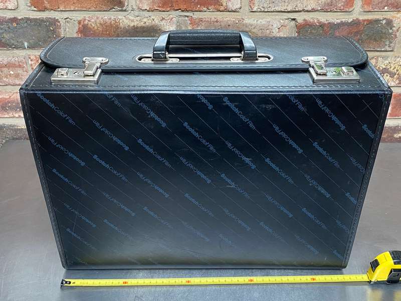 Scotch Color Film Pilot Travel Case , Dimensions: 46 x 34 x 20 cm, empty 1.8KG, collectors item, 80s