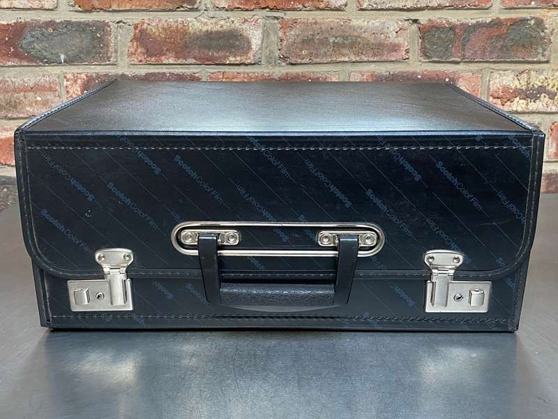 Scotch Color Film Pilot Travel Case , Dimensions: 46 x 34 x 20 cm, empty 1.8KG, collectors item, 80s