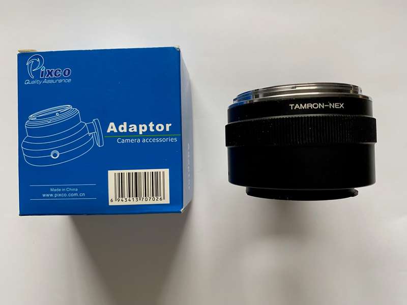TAMRON-NEX Lens-Adapter ,TAMRON Lens to Sony E-Mount NEX Camera, LOT 1 in top condition