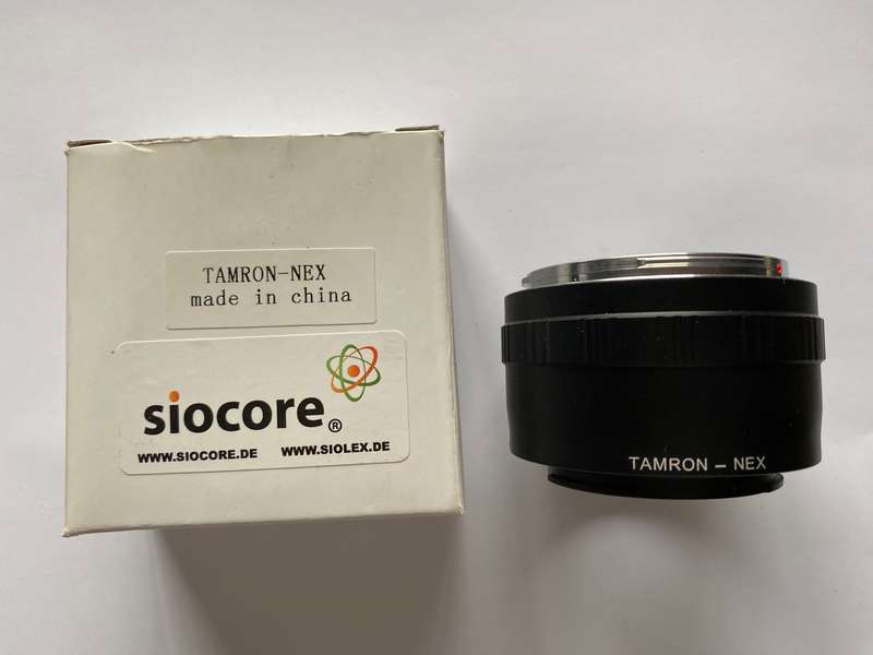 TAMRON-NEX Lens-Adapter ,TAMRON Lens to Sony E-Mount NEX Camera, LOT 2 in top condition