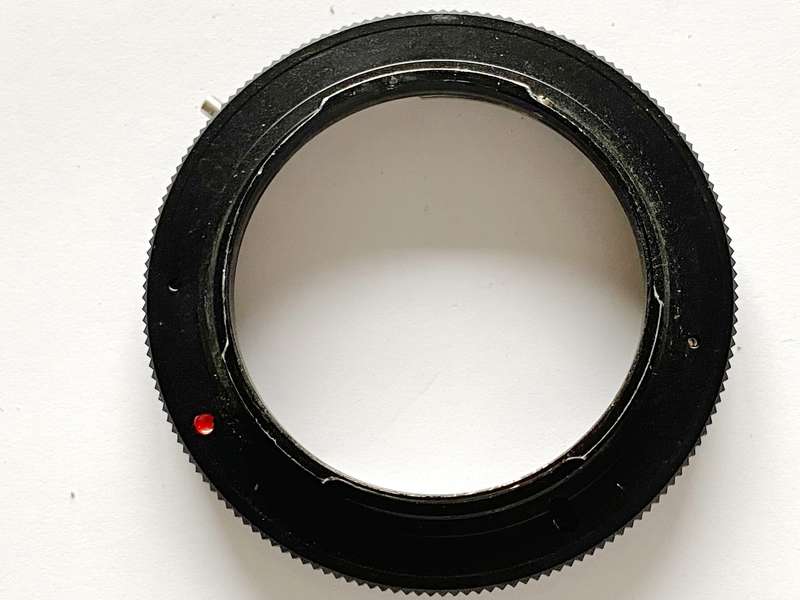 LENS ADAPTER YASHICA/CONTAX C/Y MF LENSES for OLYMPUS 4/3 (FOUR THIRDS) CAMERAS , used Lot 1