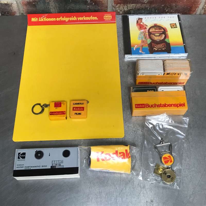 Kodak marketing Lot 2 vintage from Germany , collectors item,70s,80s,90s,