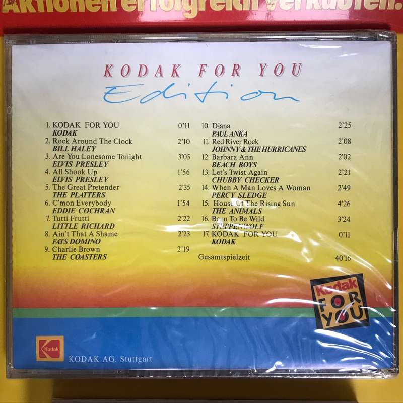 Kodak marketing Lot 2 vintage from Germany , collectors item,70s,80s,90s,