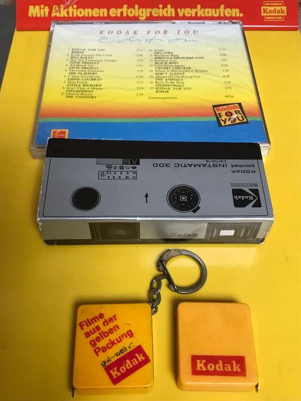 Kodak marketing Lot 2 vintage from Germany , collectors item,70s,80s,90s,