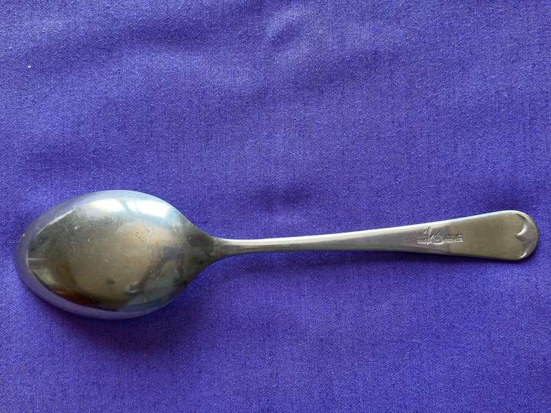Nickel Silver spoon made in england vintage, collectors item