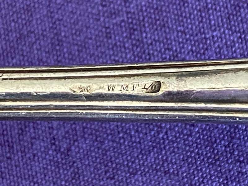 Vintage WMF Sauce Serving Spoon silver 1/0 from Germany, collectors item