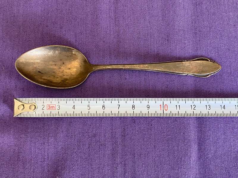 WMF Pat.40 silver tea coffee spoon vintage from Germany, collectors item