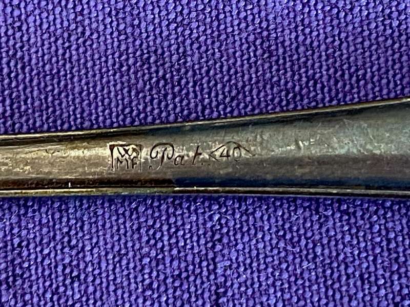 WMF Pat.40 silver tea coffee spoon vintage from Germany, collectors item