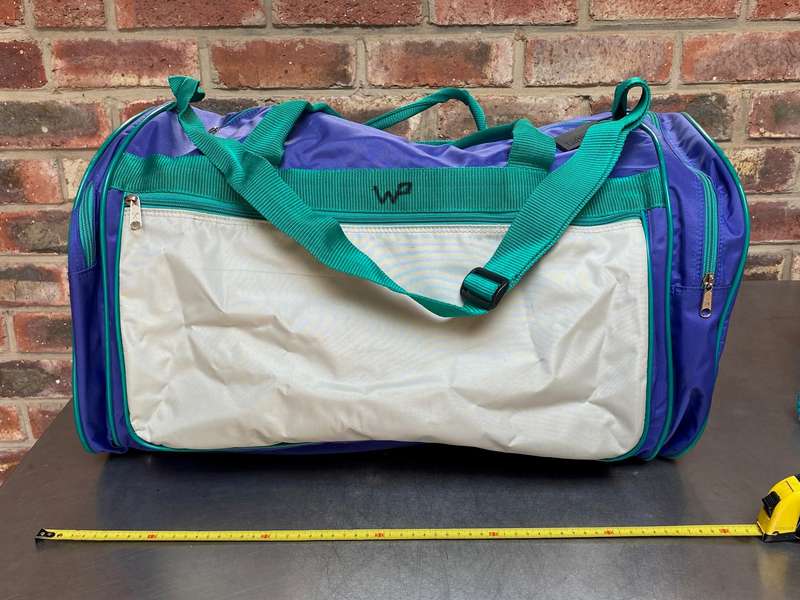 YASHICA CONTAX Pays Basque,Pyrenaen Sport Travel Bag,Vintage,collectors item,size approx. 60x31x34cm