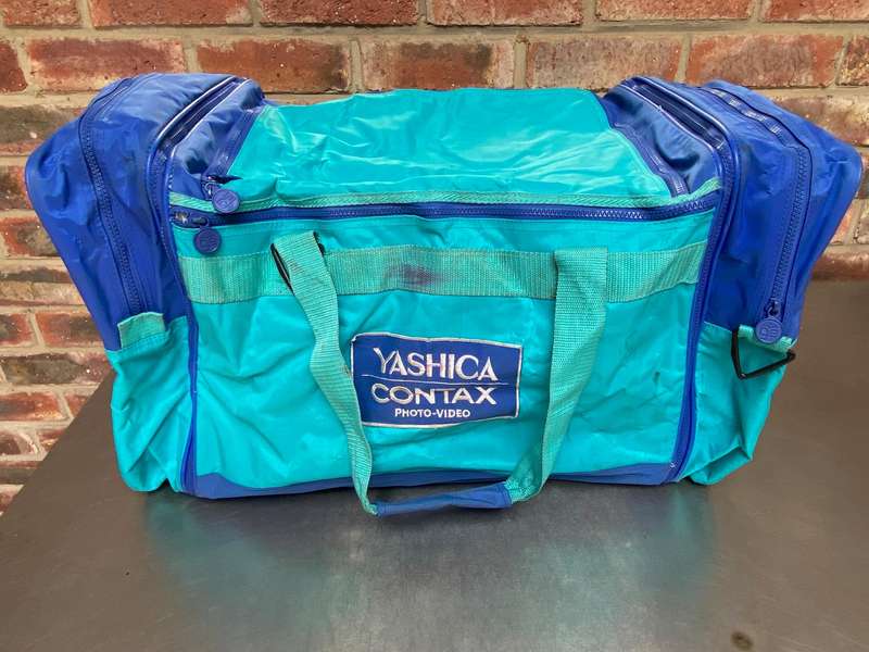 YASHICA CONTAX Sport Travel Bag,Vintage,collectors item, size approx. 65x30x35cm