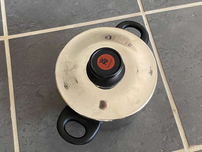 WMF Pot with 16mm Lid "model Tischfein", from Germany