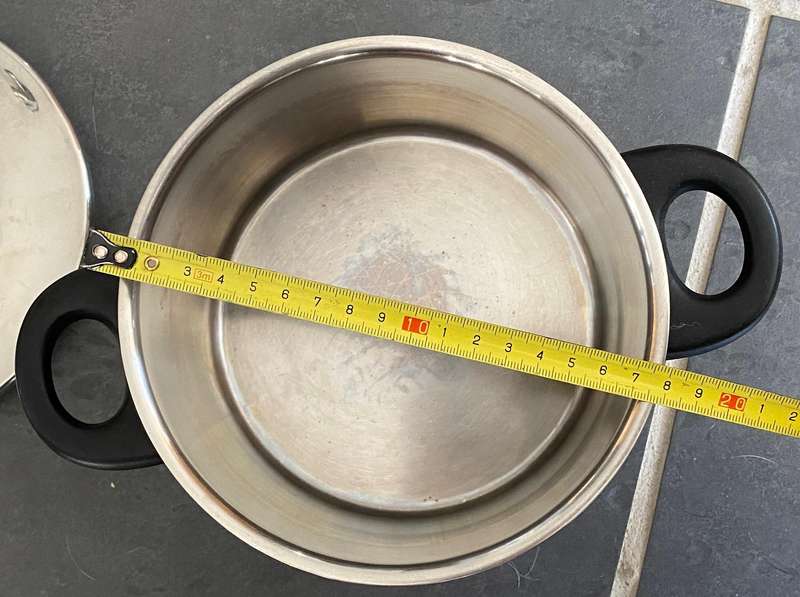 WMF Pot with 16mm Lid "model Tischfein", from Germany