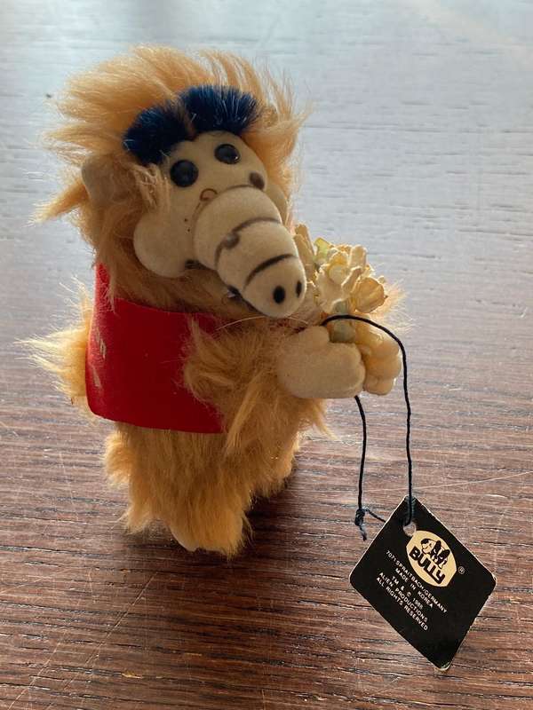 Alf clamp figure, very good condition, 1988, null Prcollectors item, vintage, kids toy