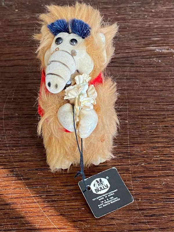 Alf clamp figure, very good condition, 1988, null Prcollectors item, vintage, kids toy