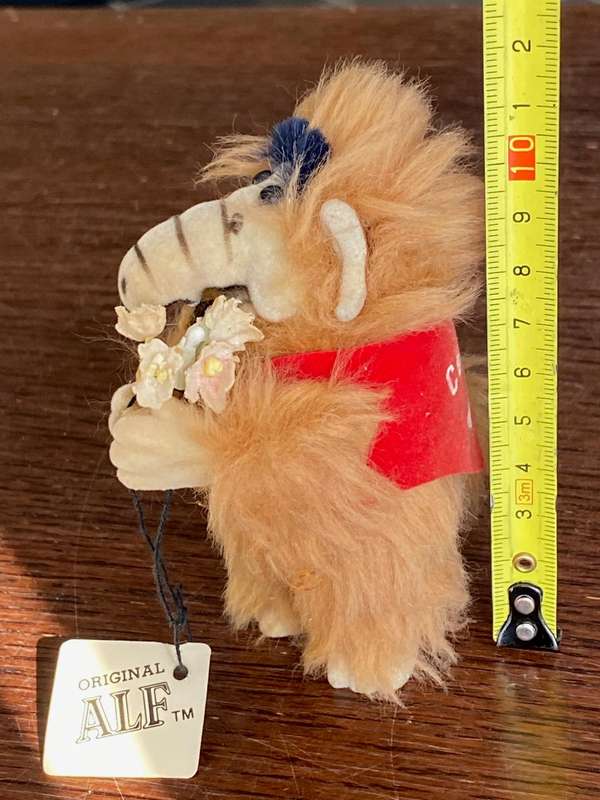 Alf clamp figure, very good condition, 1988, null Prcollectors item, vintage, kids toy
