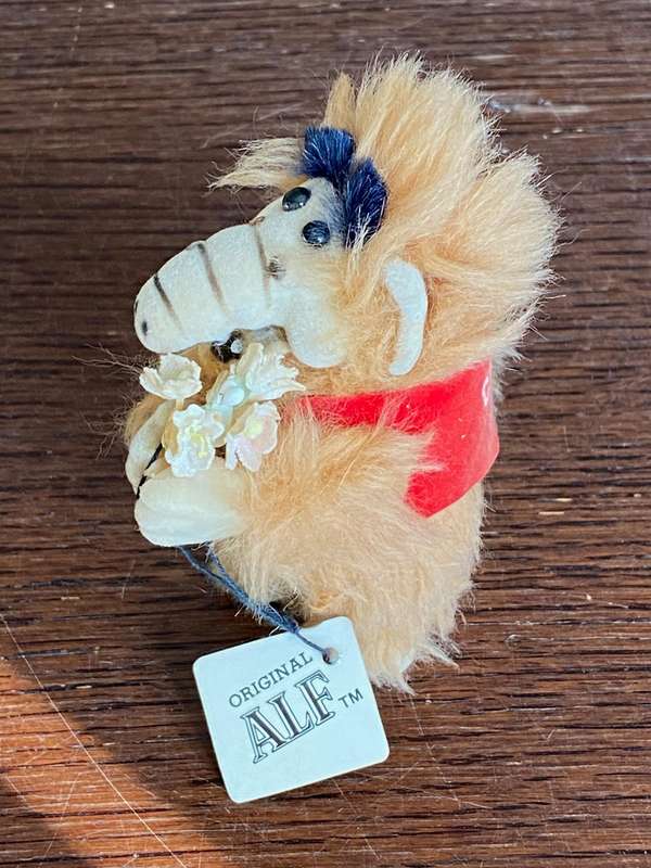 Alf clamp figure, very good condition, 1988, null Prcollectors item, vintage, kids toy