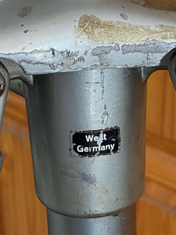 Linhof Tripod with 1/4 inch thread , vintage, rare,  West Germany, hight upto 2.01m