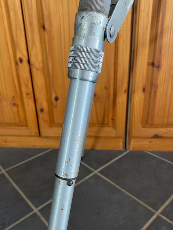 Linhof Tripod with 1/4 inch thread , vintage, rare,  West Germany, hight upto 2.01m