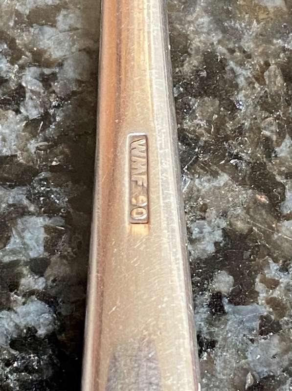 WMF silver 90 Lot 3, 11 pieces: coffee tea spoon, cake fork,vintage, from Germany, collectors item