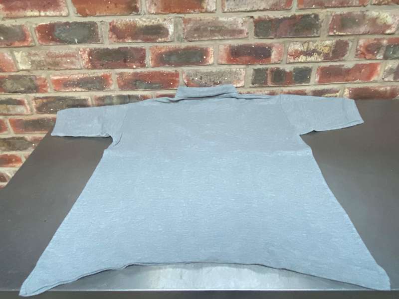 CONTAX Polo Shirt, grey, size XL, thick,strong material, VINTAGE, rare , in good condition