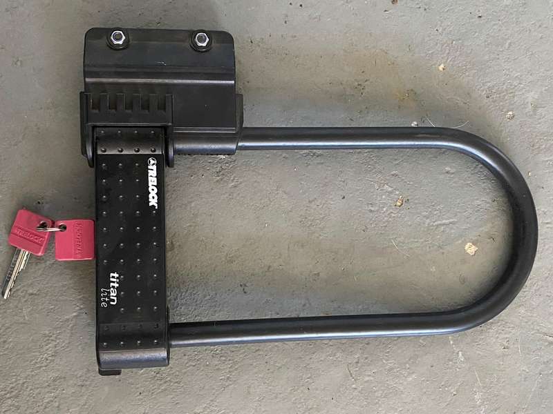 Trelock Titan Lite bicycle lock, 29cm long