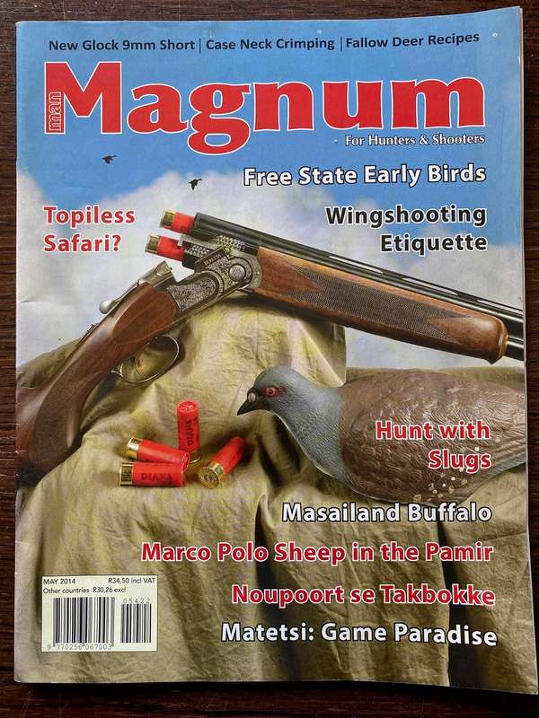 1 x MAGNUM Magazine 5 / 2014 , vintage,rare, collectors item, hunting magazine,