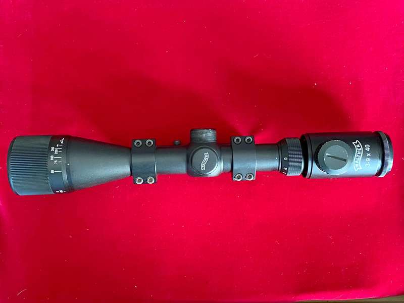 Walther Rifle Scope 3-9x40 incl. Mounting for 11mm rail , made in Germany Lot 2