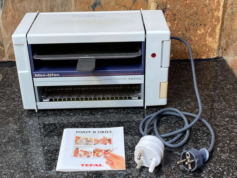 TEFAL Vario Toaster, toastngrill, toaster with mini grill/oven, 450W, working, made in France