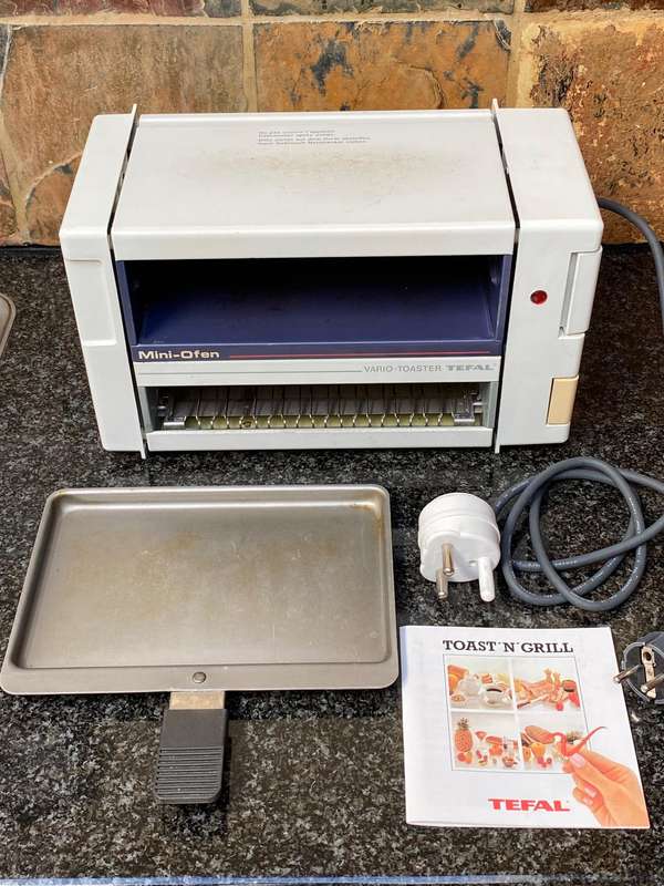 TEFAL Vario Toaster, toastngrill, toaster with mini grill/oven, 450W, working, made in France