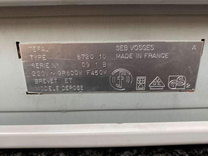 TEFAL Vario Toaster, toastngrill, toaster with mini grill/oven, 450W, working, made in France