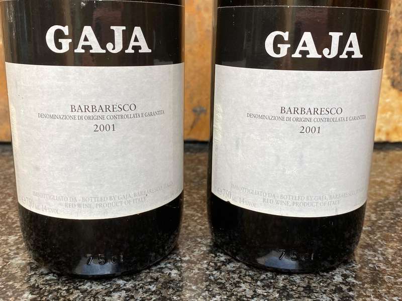 1 x Gaja Barbaresco 2001, sealed, vintage, collectors item, rare,