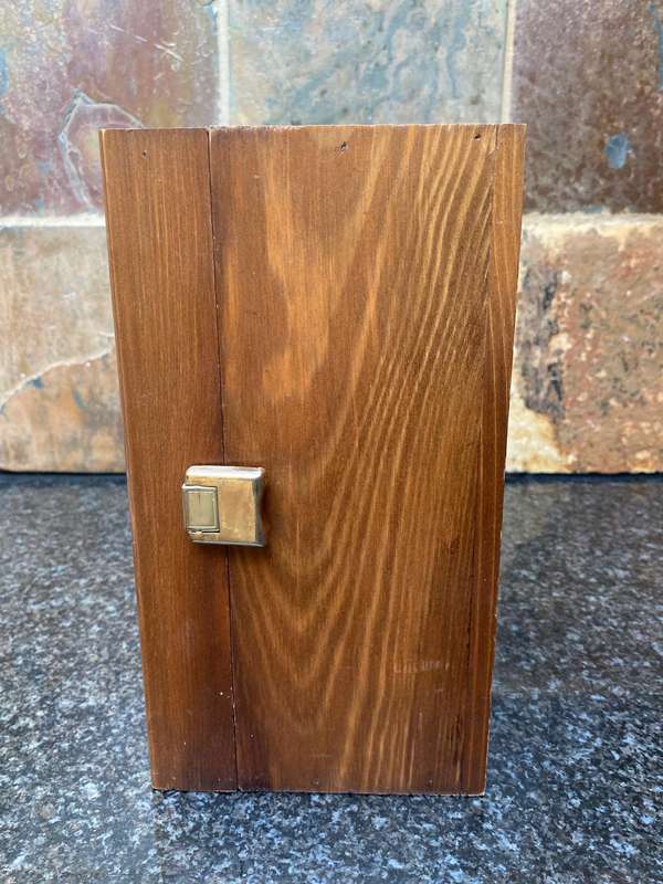 1 x Sibona Grappa di Barolo No. 1845 ,empty bottle in wooden box, collectors item, rare,