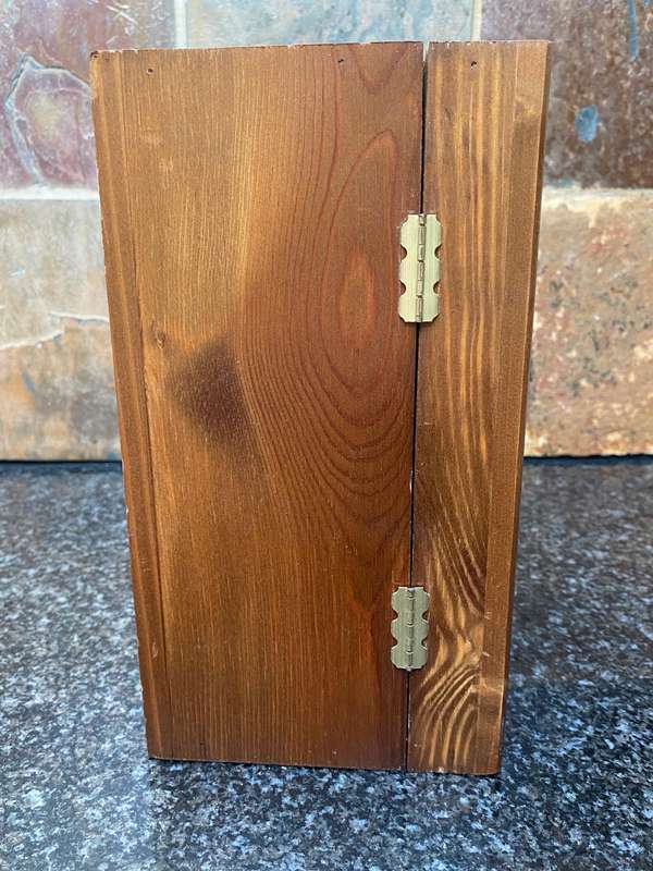 1 x Sibona Grappa di Barolo No. 1845 ,empty bottle in wooden box, collectors item, rare,