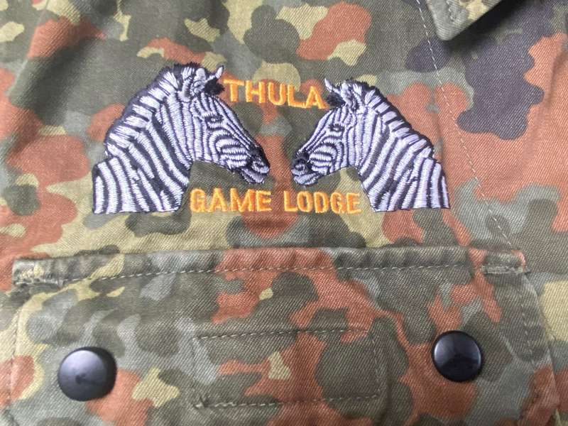 German Millitary Army Jacket Zipped Fleck-tarn Camouflage,( Gr. Nr. 13) 185-195 with Logo,