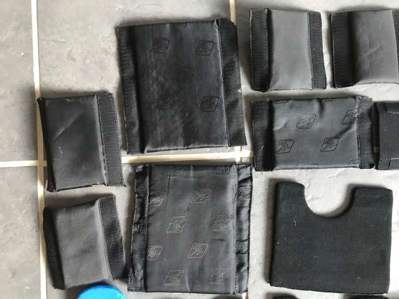 Photo bag inlets Lot 3  17 pieces