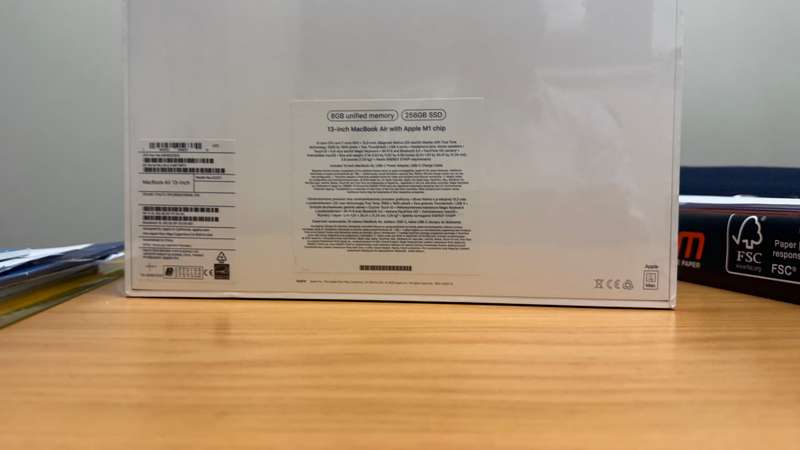 MacBook Air M1 chip