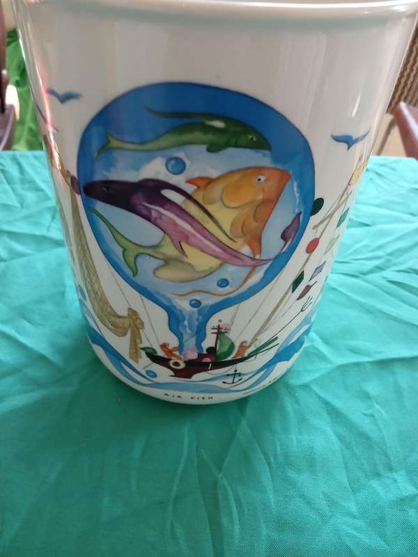 VILLEROY & BOCH AIR FISH VASE