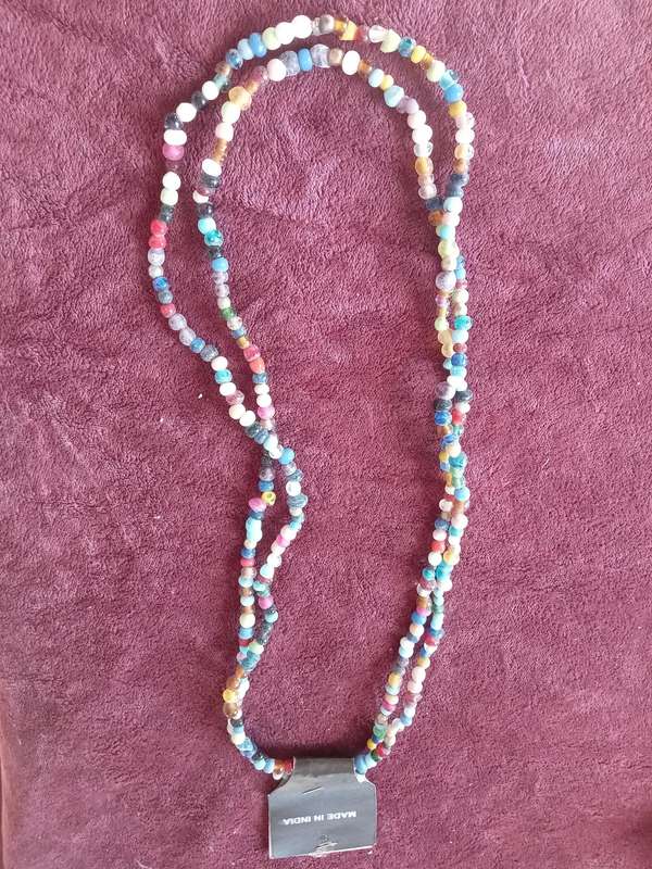 Beaded neck jewelry