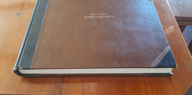 Leather Bound Log Book