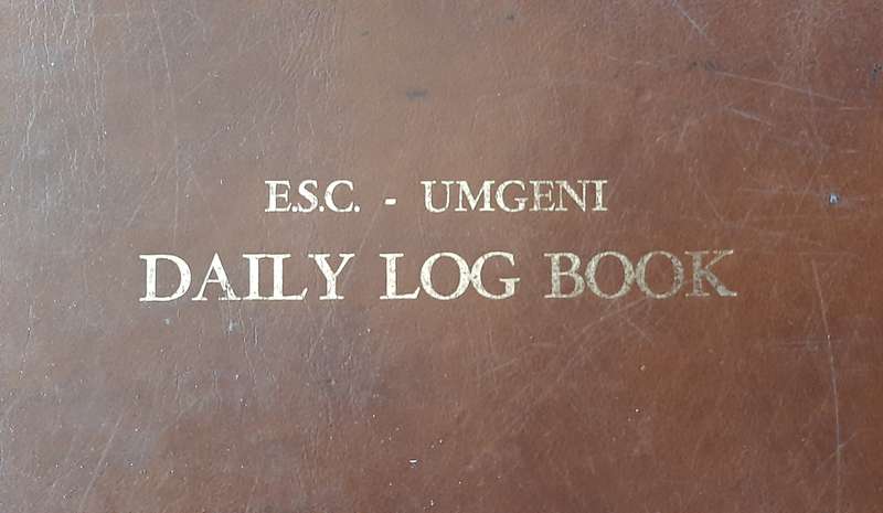 Leather Bound Log Book