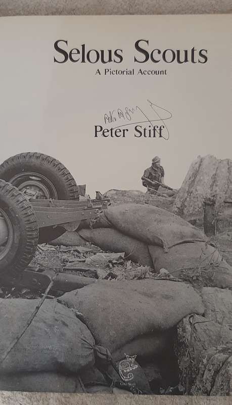 Selous Scouts - A Pictorial Account. signed